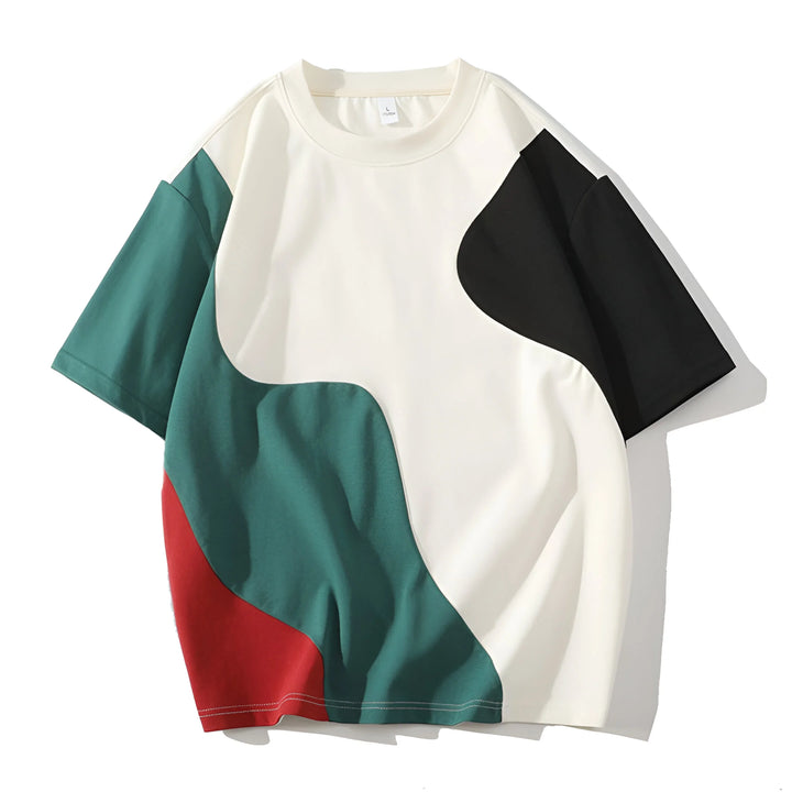 Mateo Abstract Colorblock T-Shirt