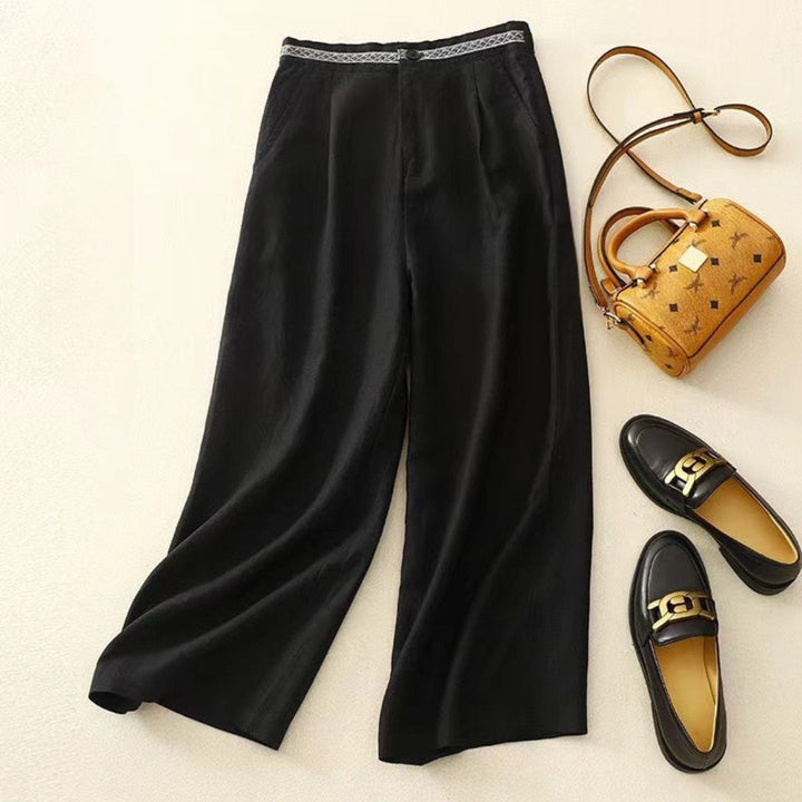 Inès Wide-Leg Summer Pants
