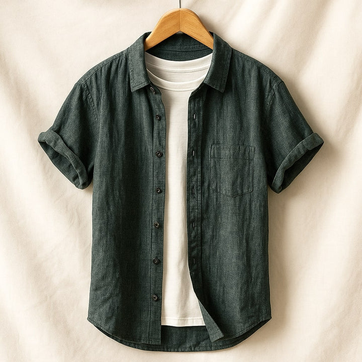 Nico Linen Short Sleeve Shirt