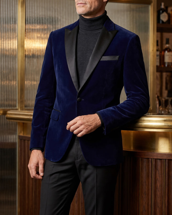 Pedro Velvet Tuxedo Blazer