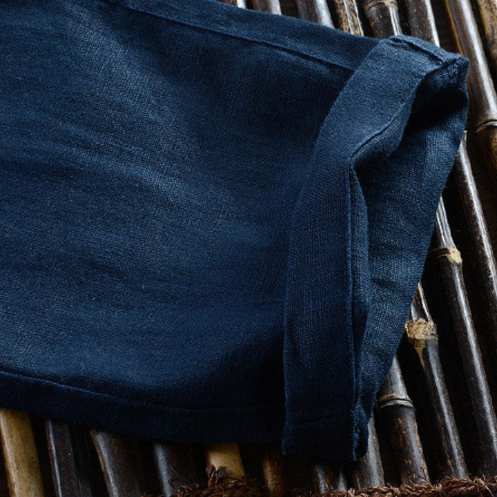 Fabio Linen Elastic Trousers