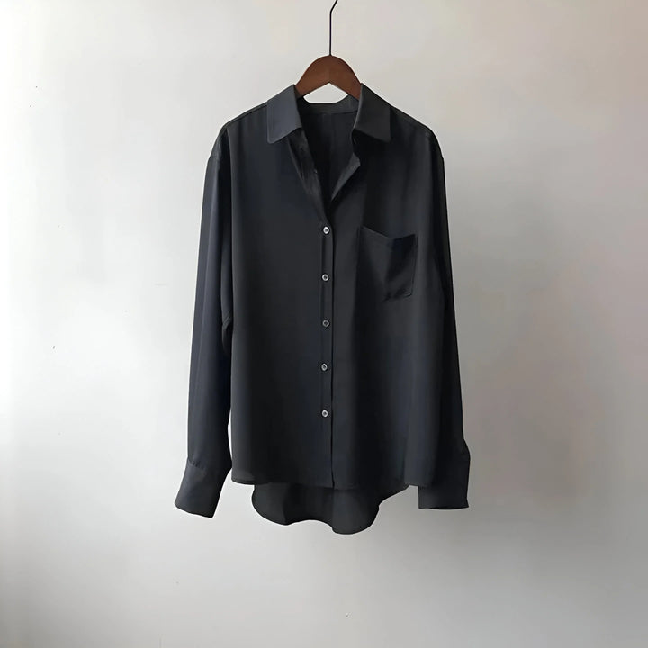 Lucia Silky Button Shirt