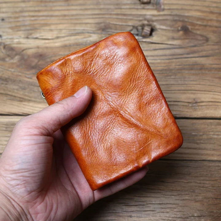 Silvano Distressed Leather Wallet