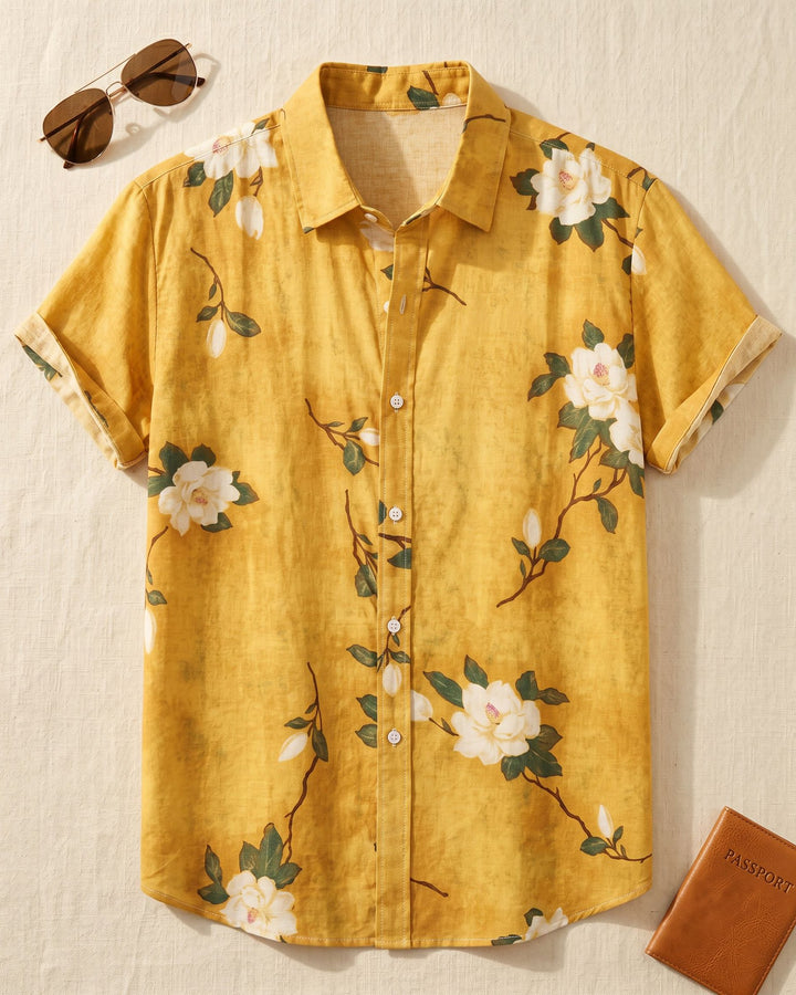 Ciro Floral Short-Sleeve Shirt