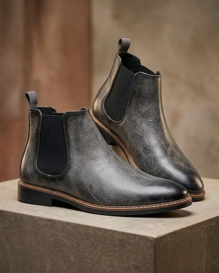 Sandro Leather Chelsea Boot