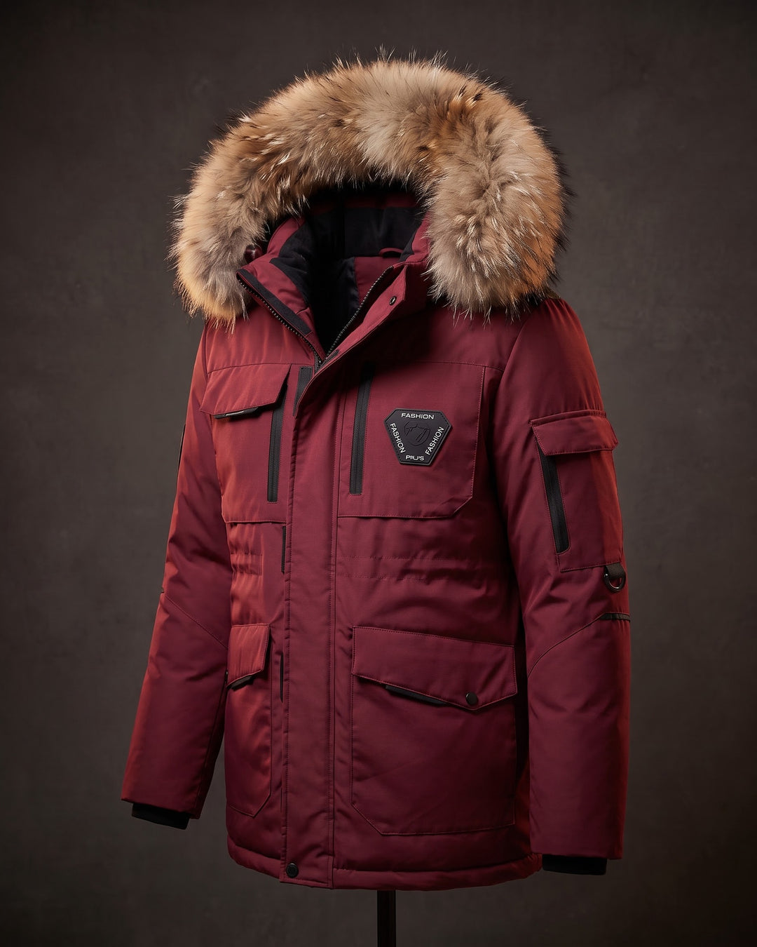 Francesco Fur-Trimmed Parka Jacket