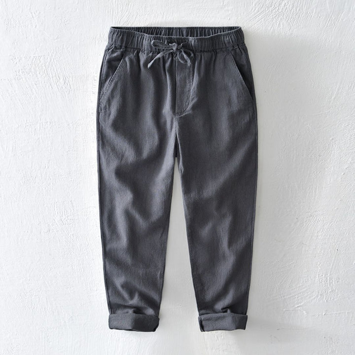 Tomaso Linen Casual Trousers