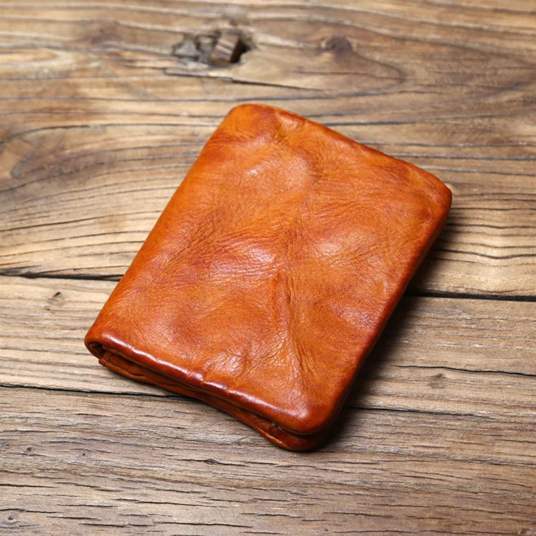 Silvano Distressed Leather Wallet