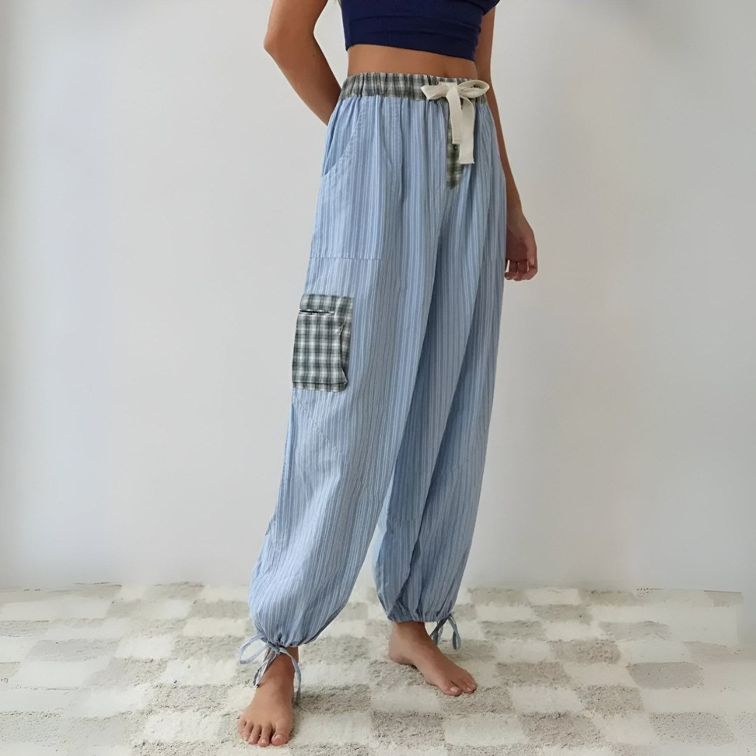 Chiara Relaxed Plaid Pyjama Set
