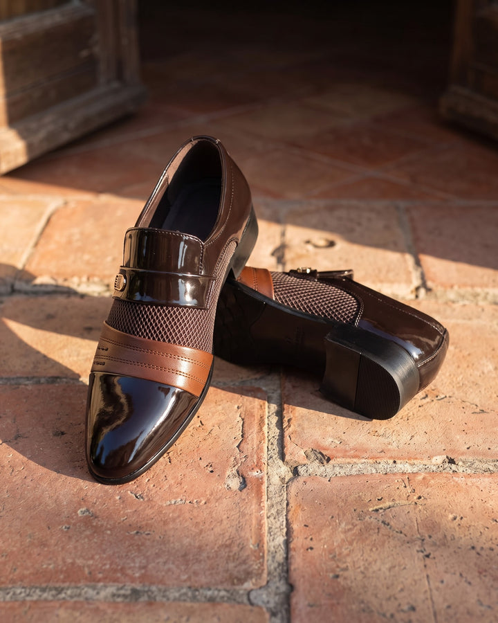 Gualtiero Faux Leather Dress Shoes
