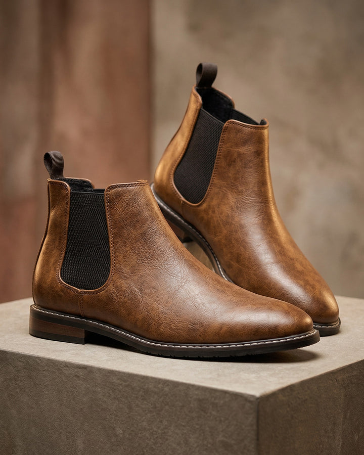 Sandro Leather Chelsea Boot