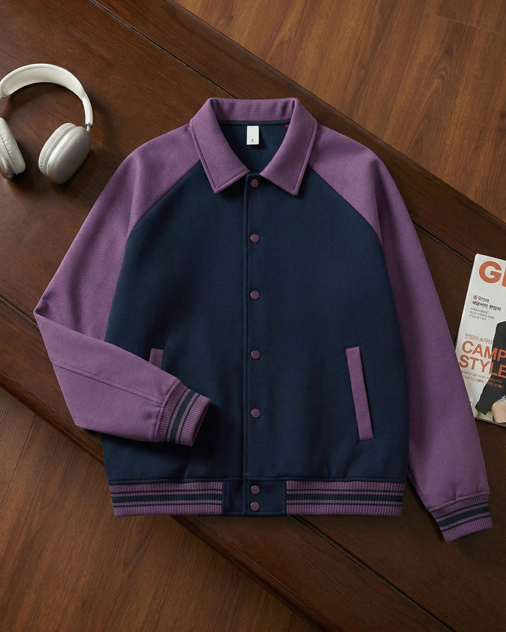 Giorgio Cotton-Blend Varsity Jacket