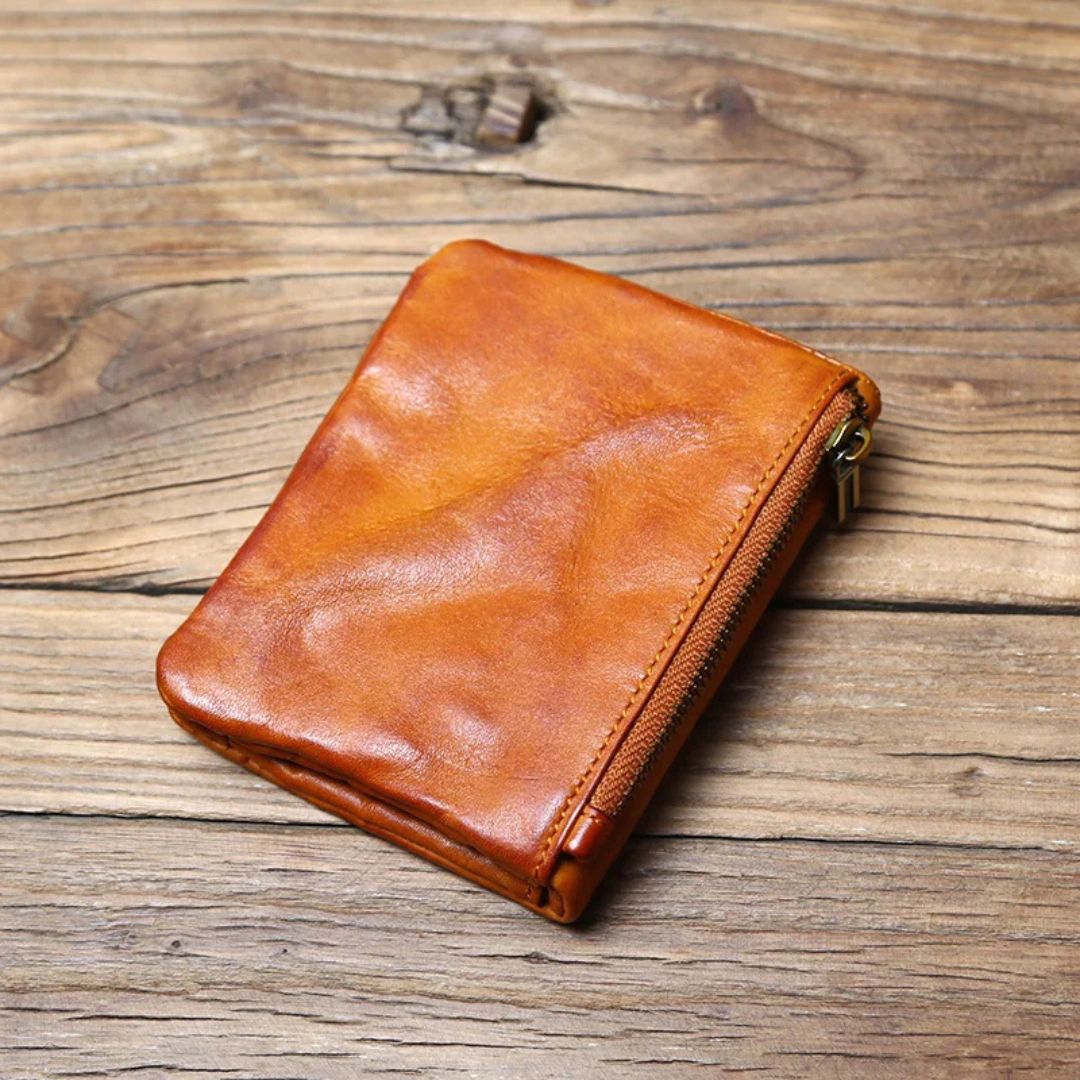 Silvano Distressed Leather Wallet