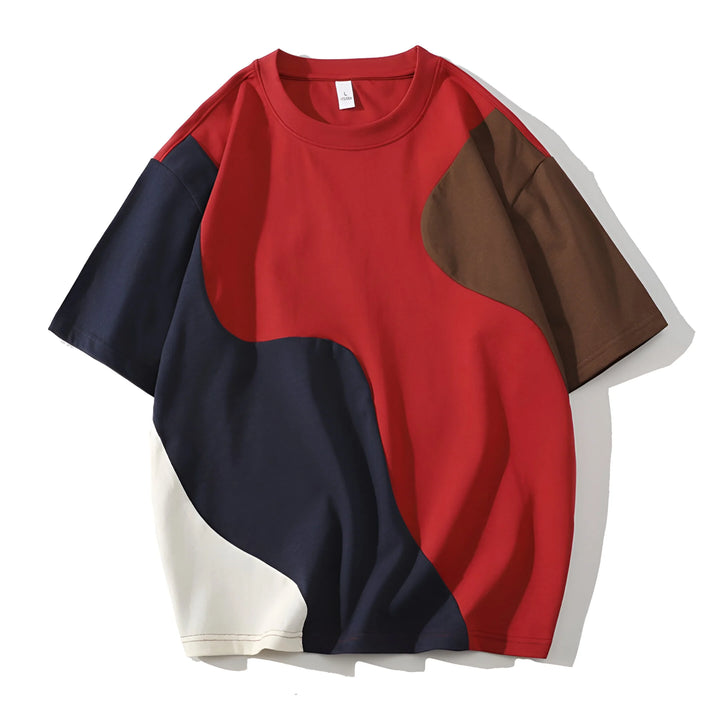 Mateo Abstract Colorblock T-Shirt