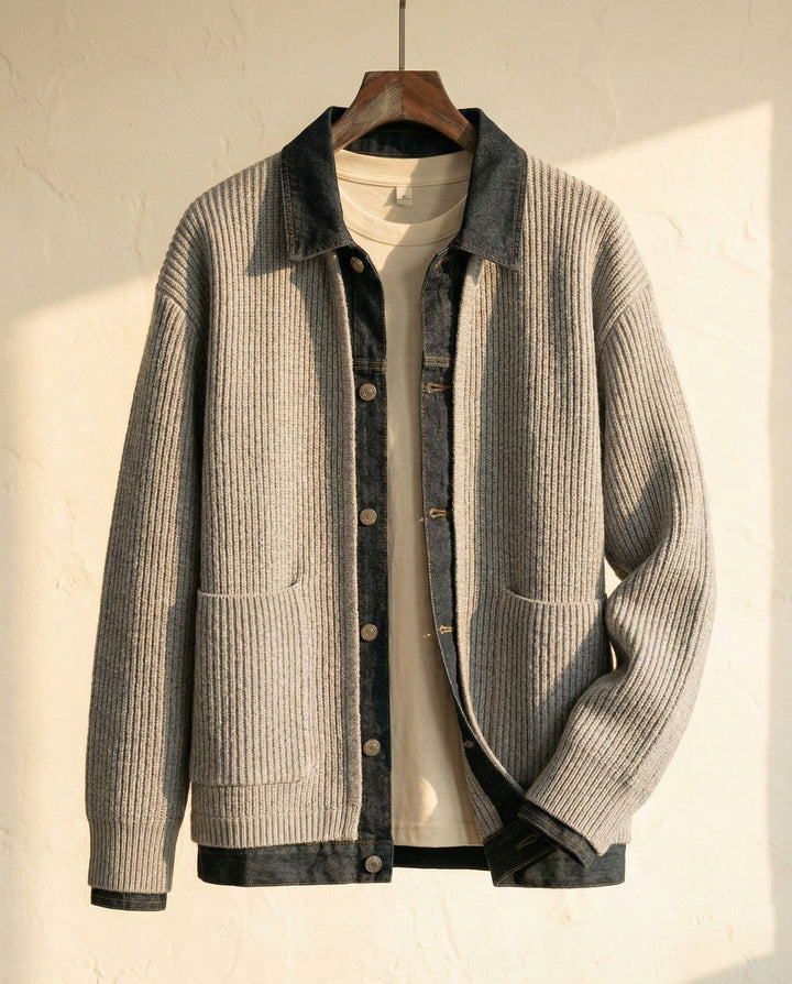 Federico Layered Knit Jacket