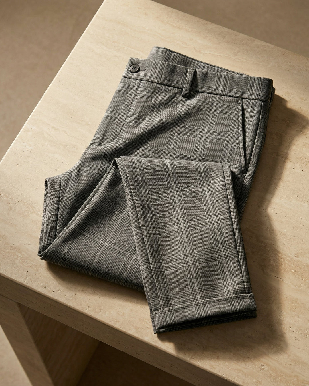 Dario Plaid Trousers