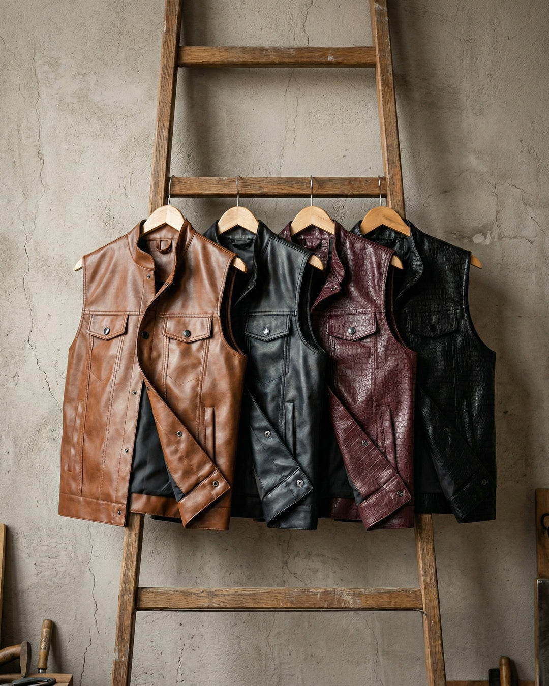 Ricardo Leather Vest