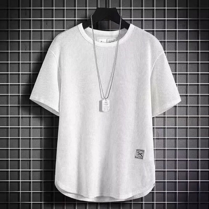 Rene Waffle-Knit Tee