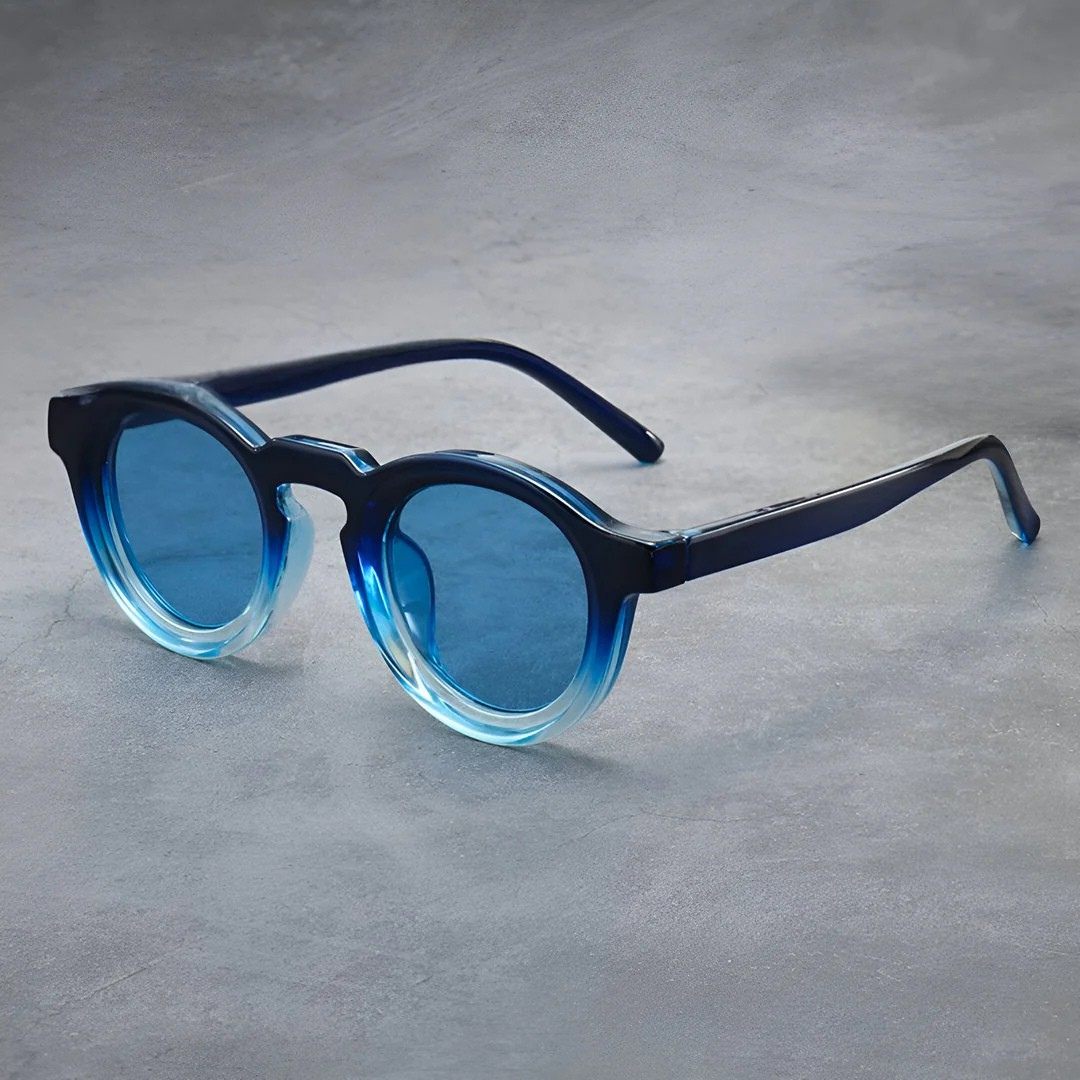 Nova Round Retro-Tech Sunglasses