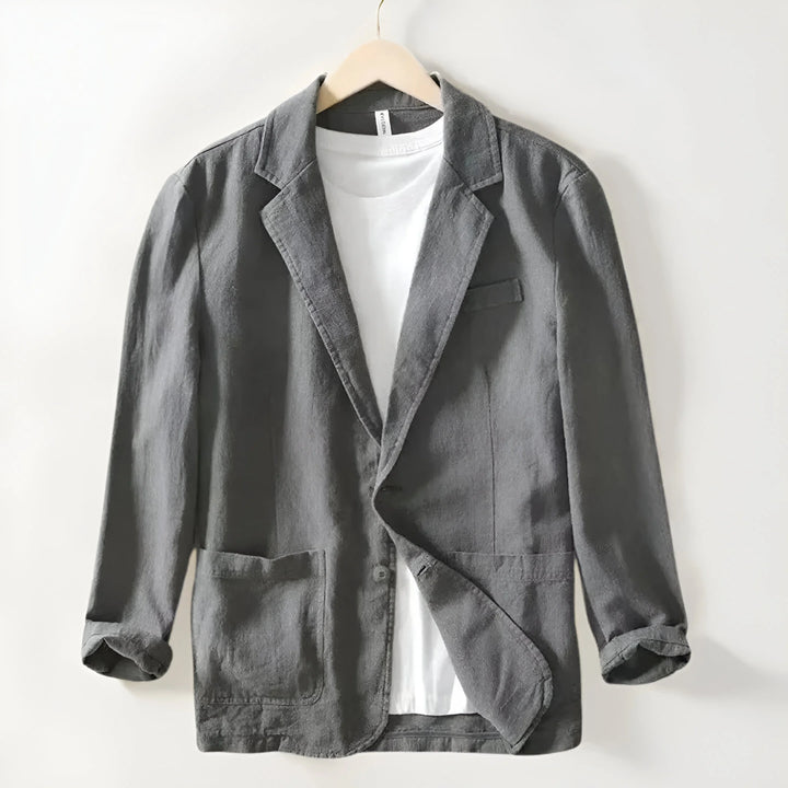 Valerio Lightweight Cotton Blazer