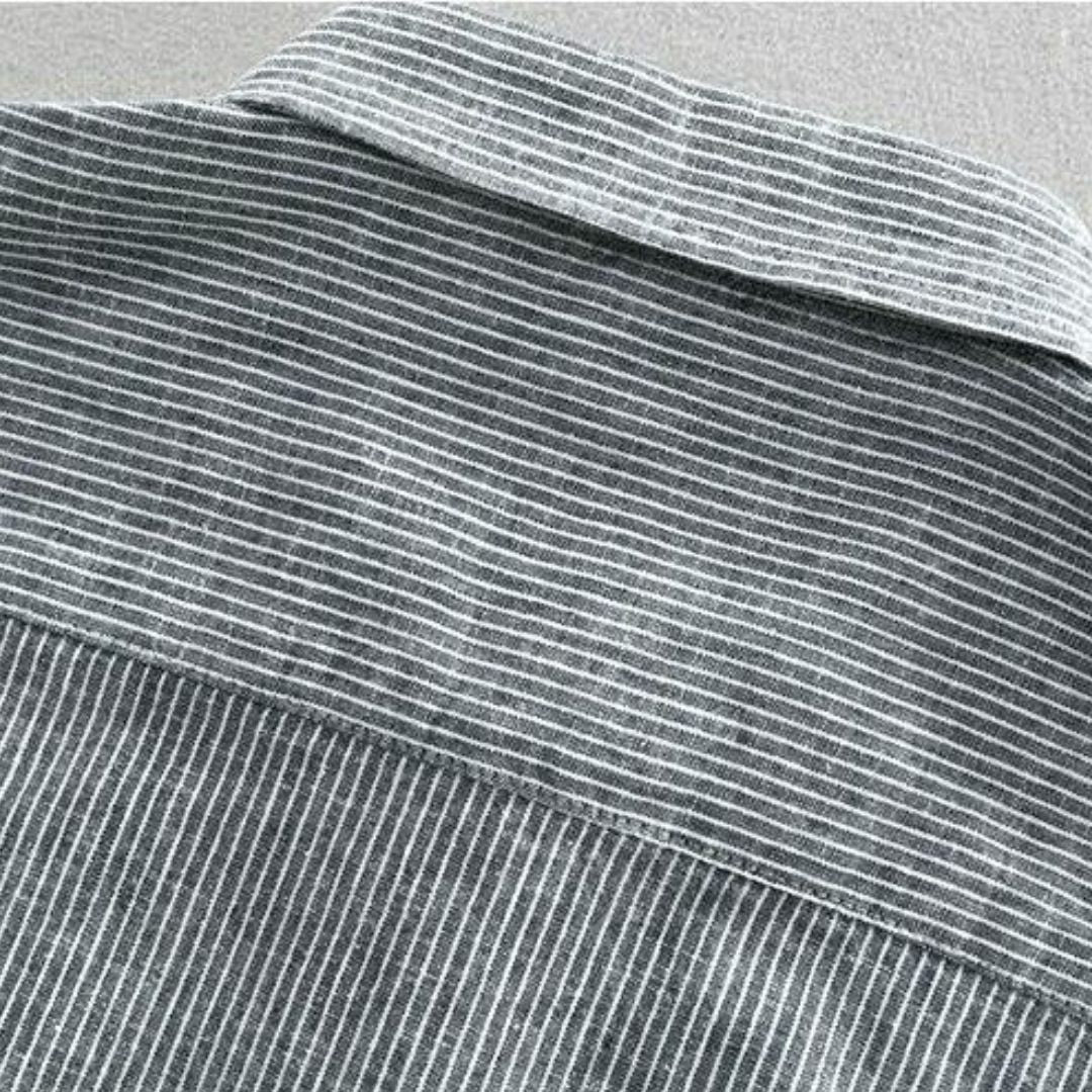 Sergio Linen Striped Shirt