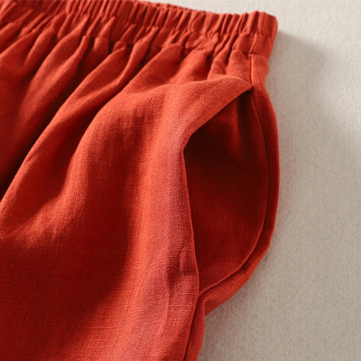 Vanessa 100% Linen Relaxed Pants