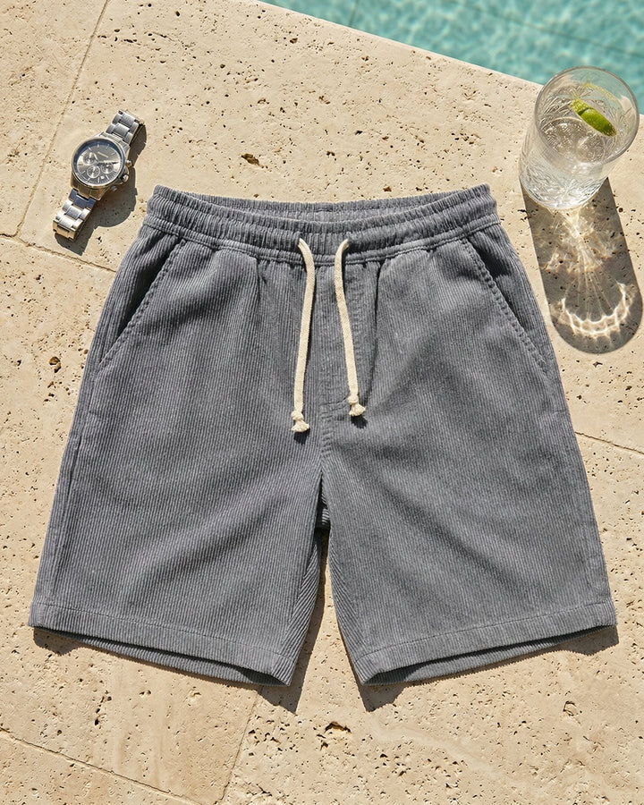 Federico Corduroy Drawstring Shorts