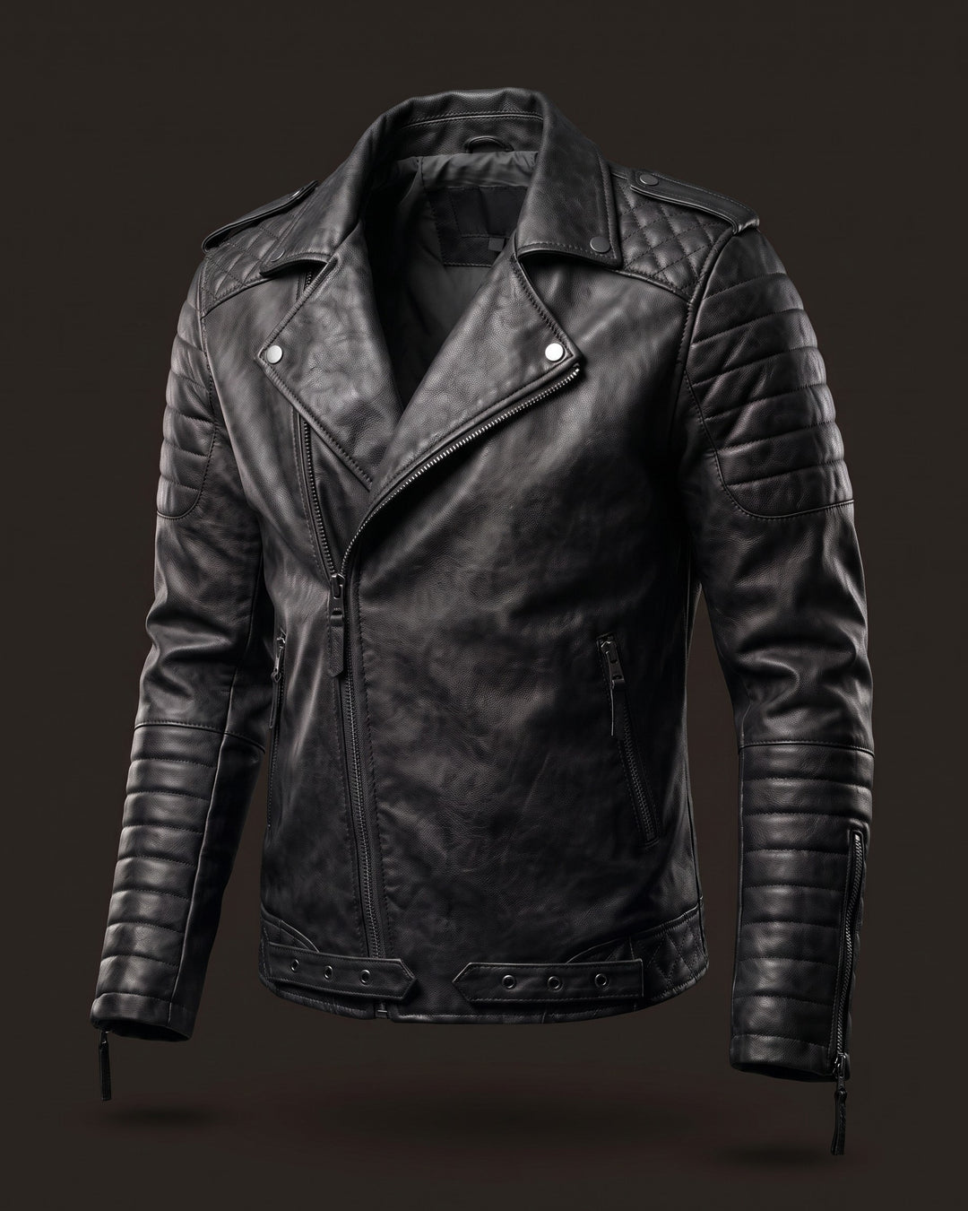 Aldo Faux Leather Biker Jacket