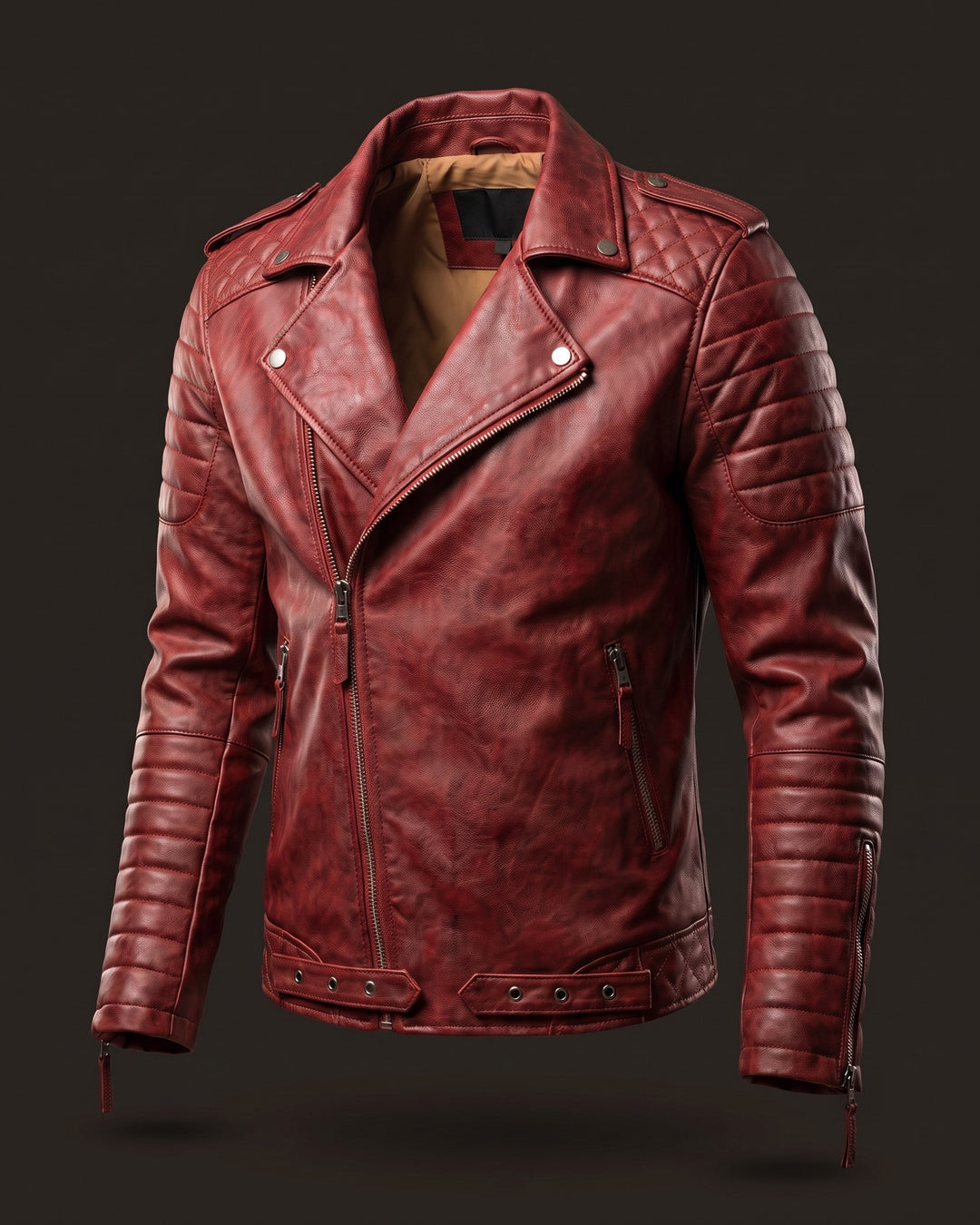 Aldo Faux Leather Biker Jacket