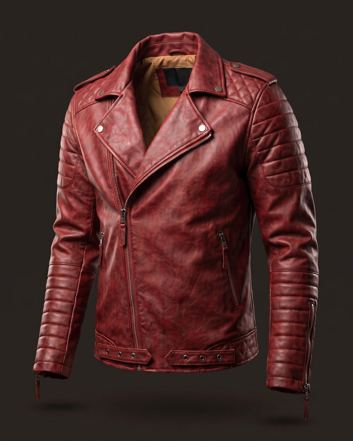 Aldo Faux Leather Biker Jacket