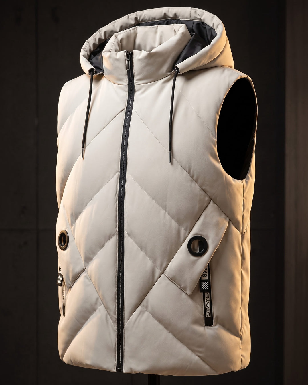 Marcello Hooded Quilted Vest
