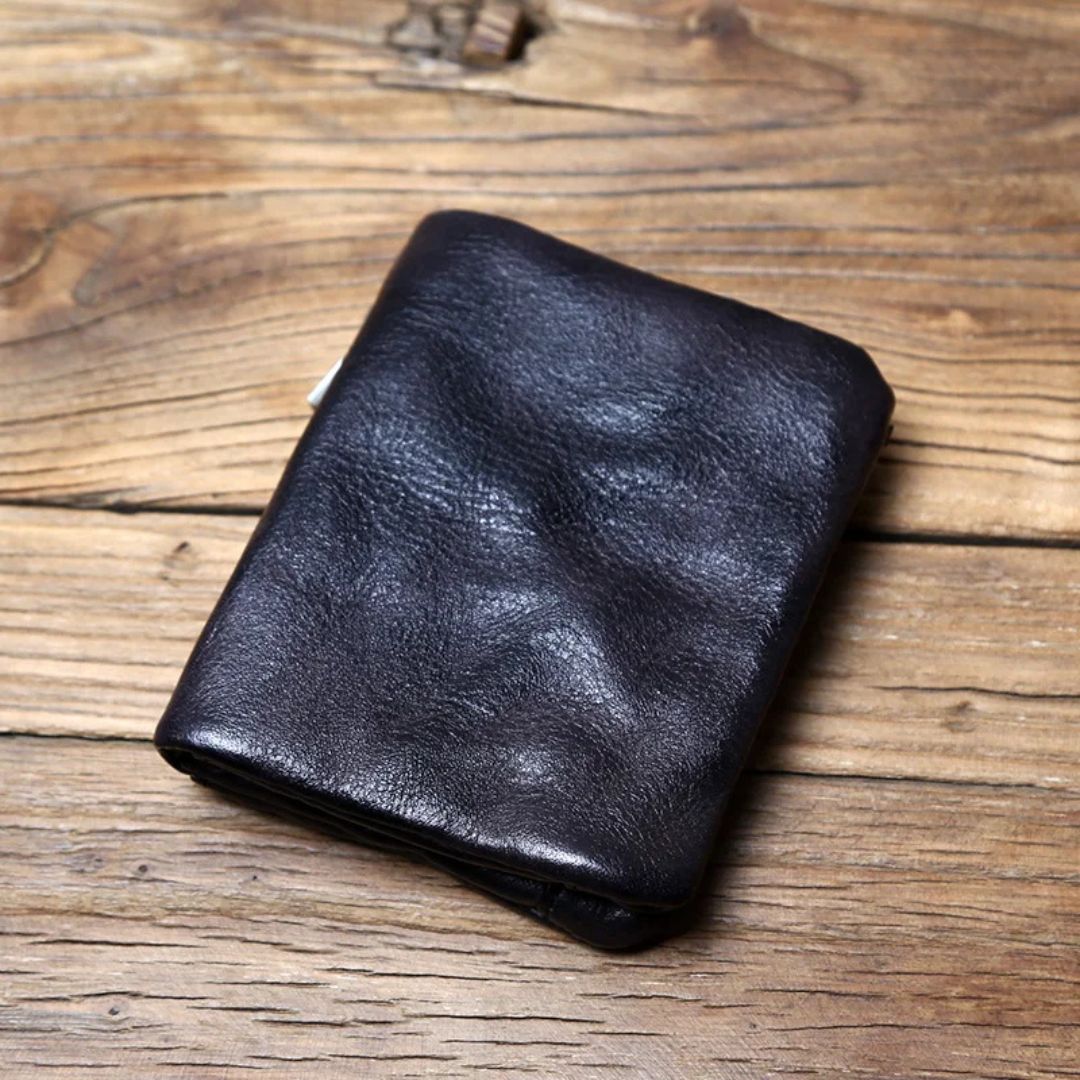 Silvano Distressed Leather Wallet