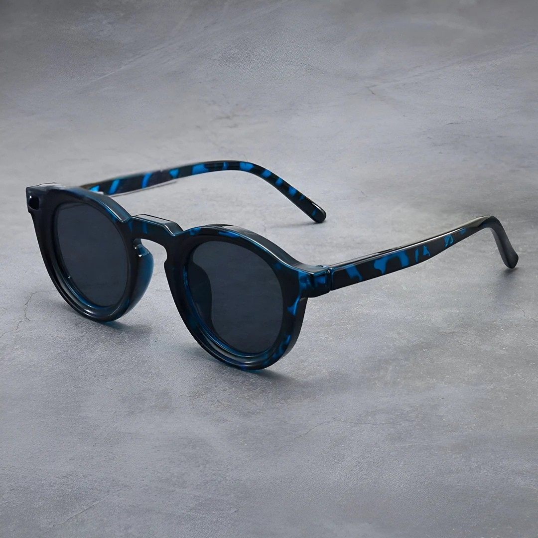 Nova Round Retro-Tech Sunglasses