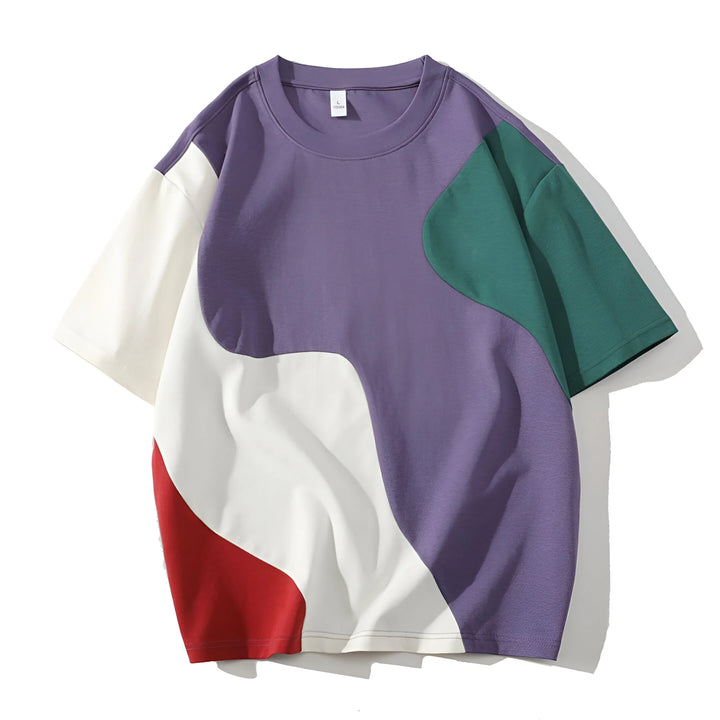 Mateo Abstract Colorblock T-Shirt