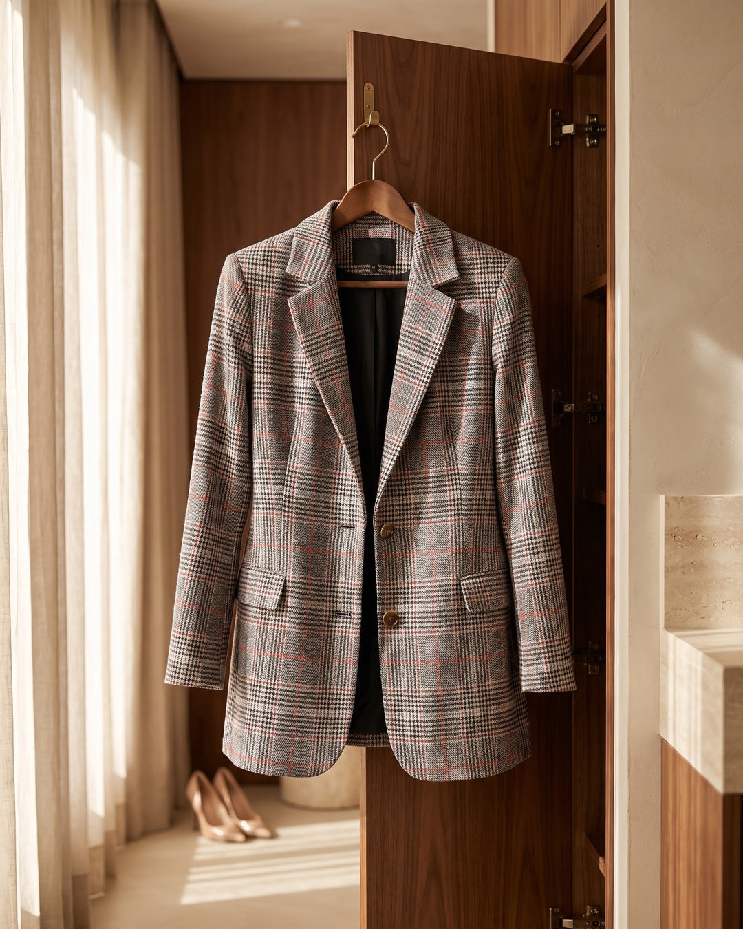 Zaira Glen Plaid Blazer
