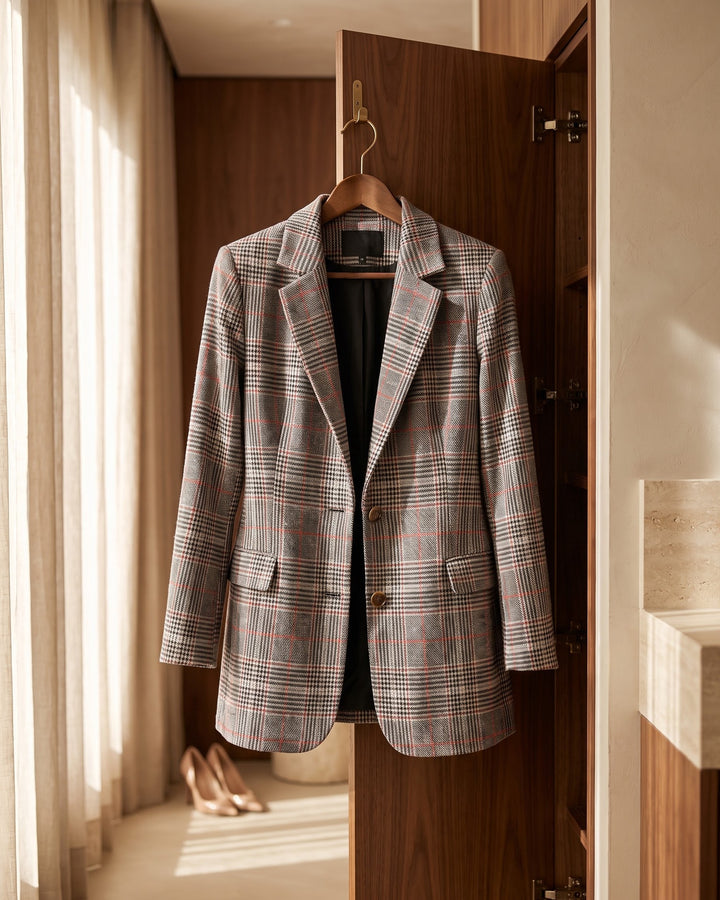 Zaira Glen Plaid Blazer