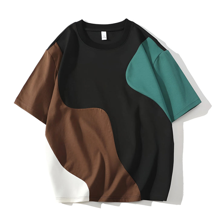 Mateo Abstract Colorblock T-Shirt
