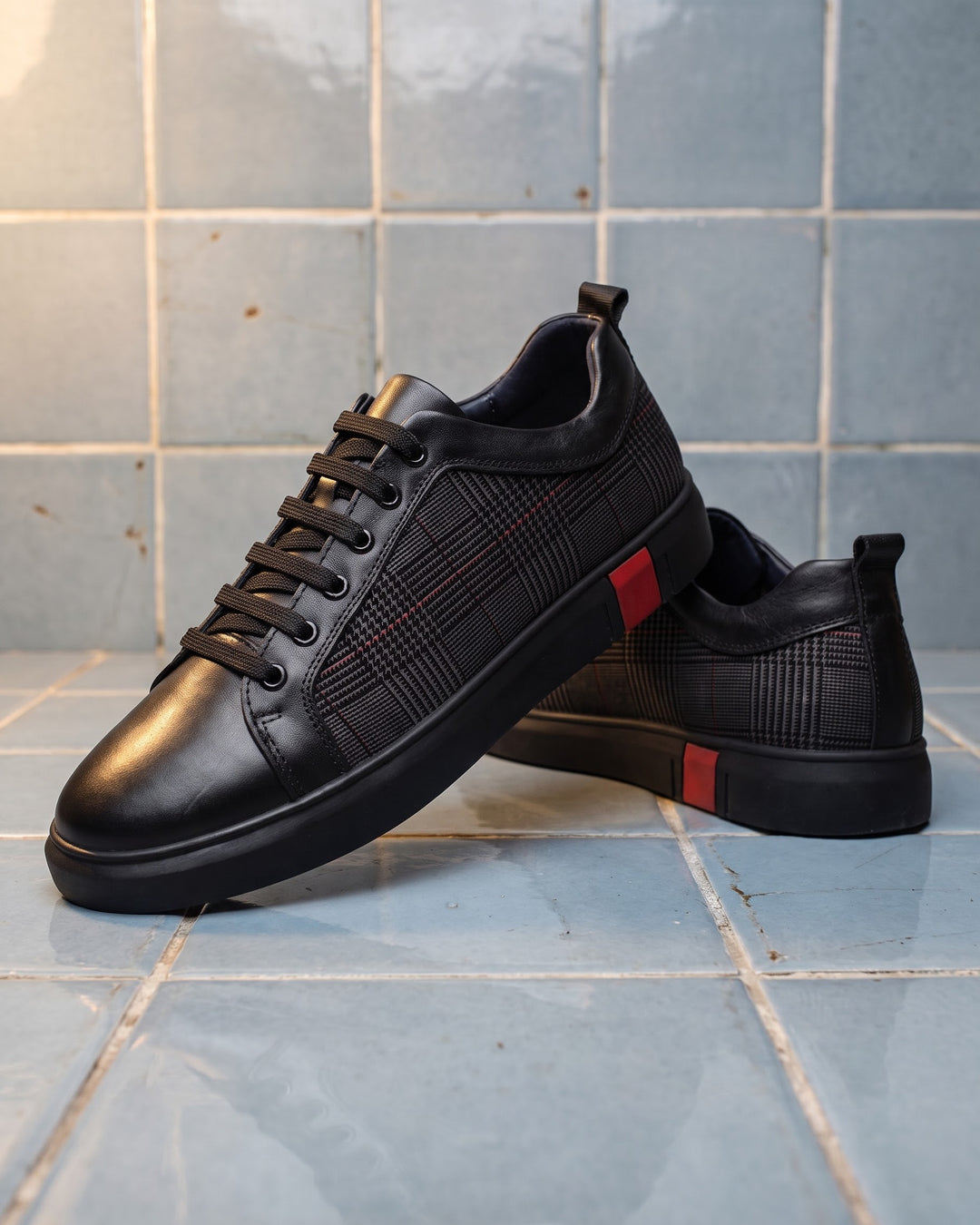 Andrea Faux Leather Sneaker