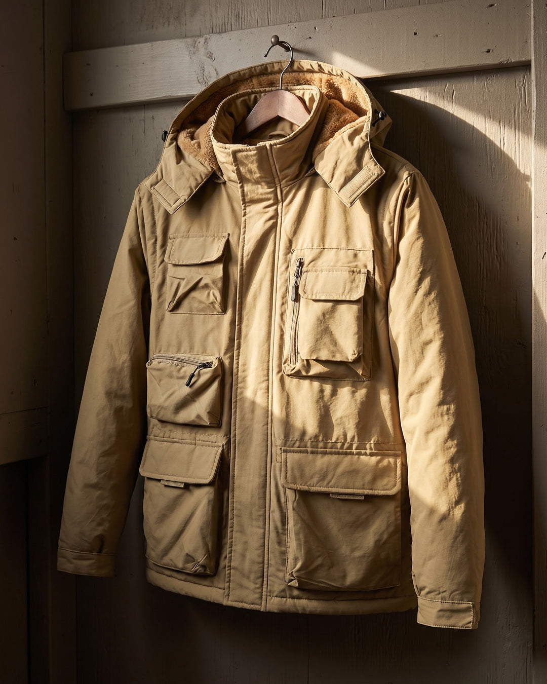 Fulvio Fleece-Lined Hooded Jacket