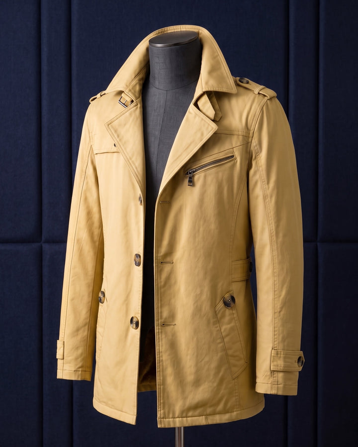 Cesare Cotton Trench Coat