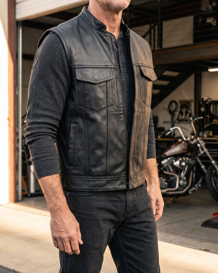 Fernando Cotton Blend Vest