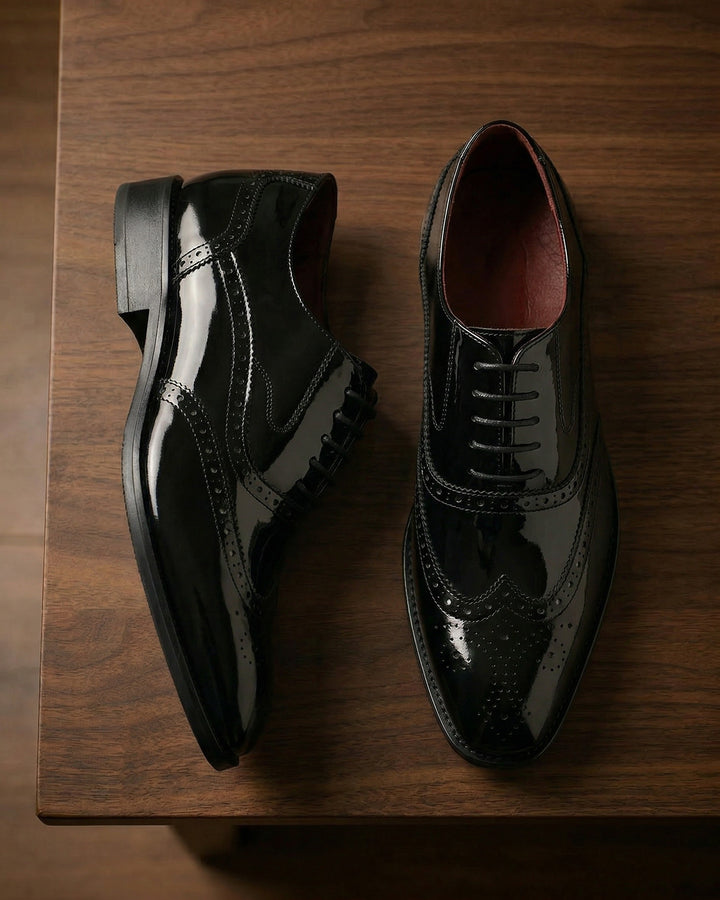 Riccardo Leather Brogue Shoe