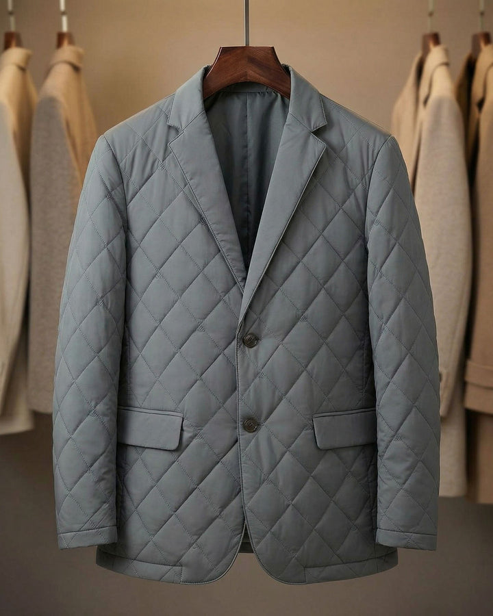 Dario Chenille Blend Quilted Jacket