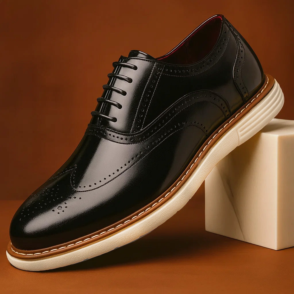 Matteo Leather Wingtip Oxford