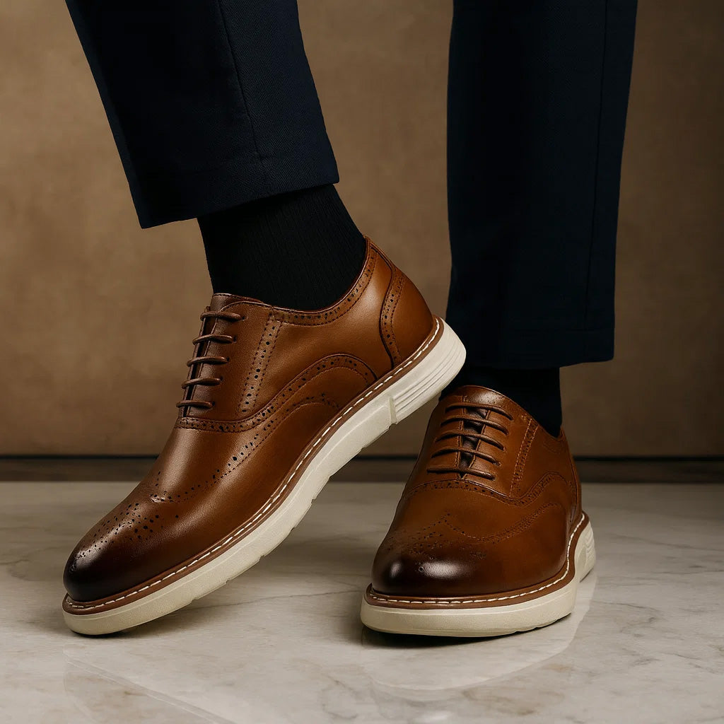 Matteo Leather Wingtip Oxford