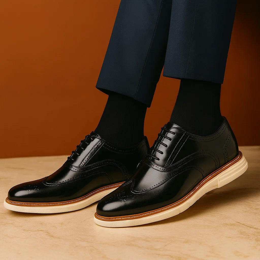 Matteo Leather Wingtip Oxford