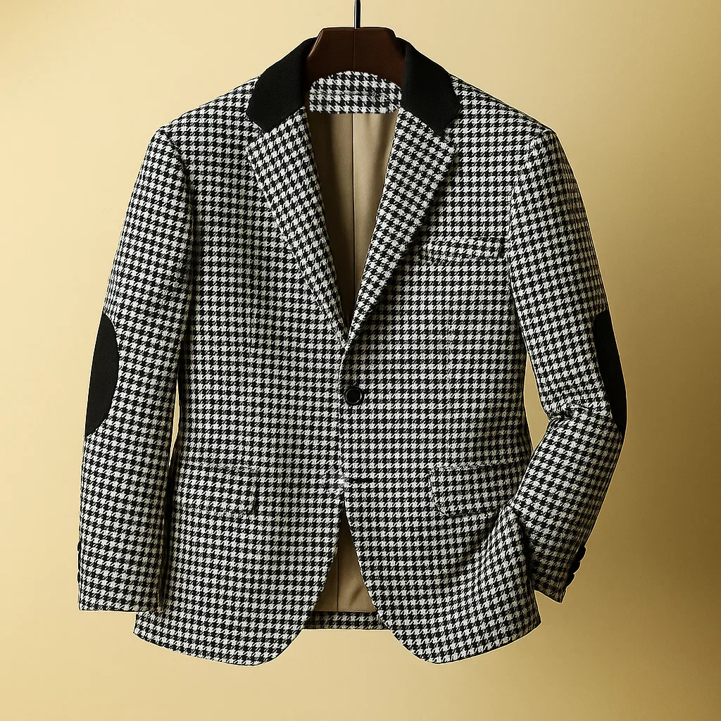 Giancarlo Checked Blazer