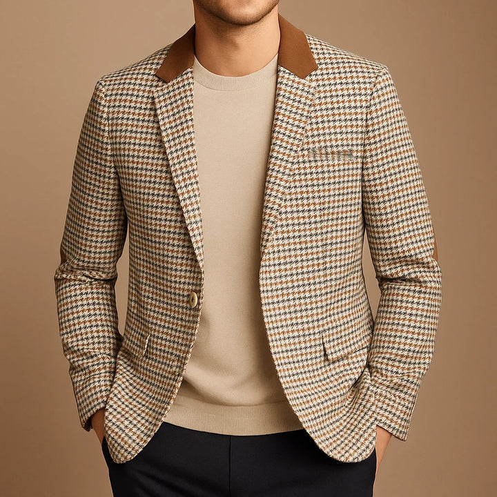 Giancarlo Checked Blazer