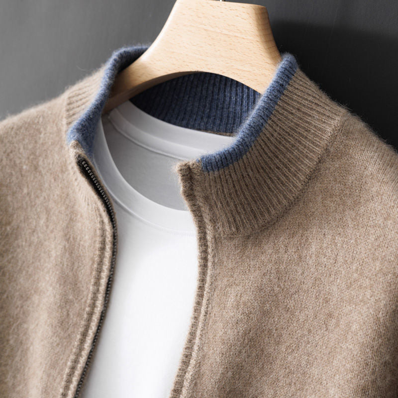 Leonardo Zip-Up Sweater