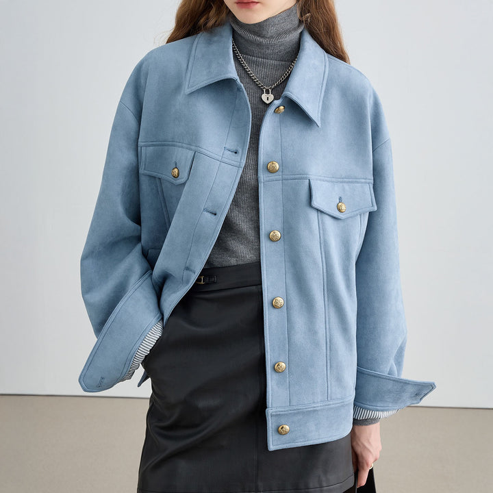Cleo Suede Jacket